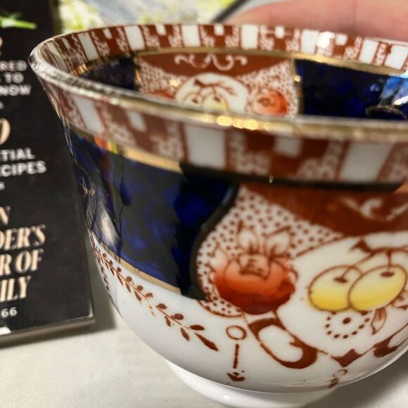 Antique Royal Vale Colclough Imari Cup and Saucer, made in Longton, England. - Picture 7 of 16